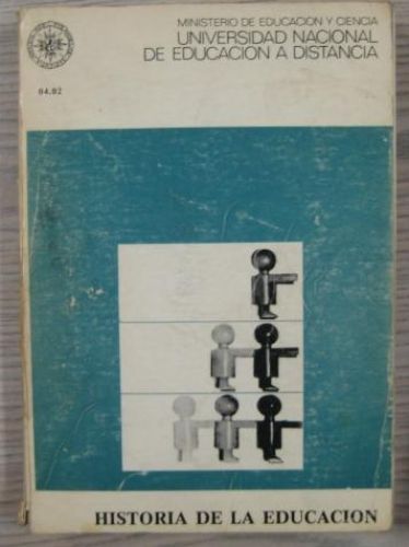 Portada del libro de HISTORIA DE LA EDUCACIÓN