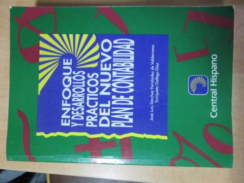 Portada del libro de ENFOQUE Y DESARROLLOS PRÁCTICOS DEL NUEVO PLAN DE CONTABILIDAD