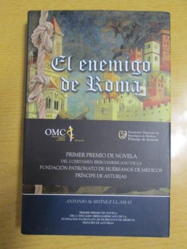 Portada del libro de EL ENEMIGO DE ROMA