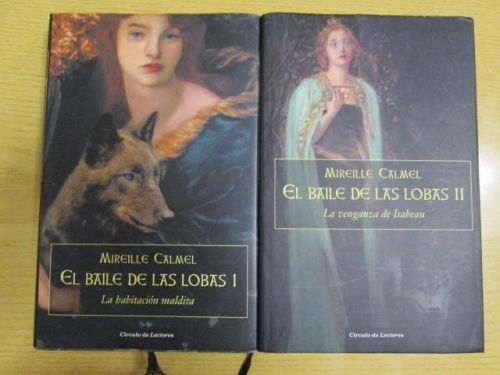 Portada del libro de EL BAILE DE LAS LOBAS. 2 tomos: La habitación maldita, La venganza de Isabeau