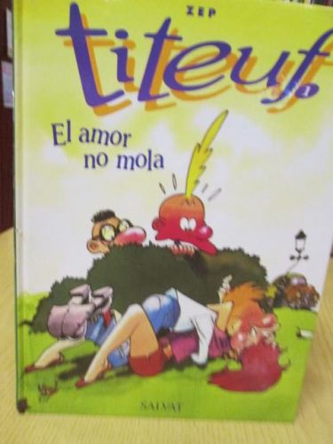 Portada del libro de TITEUF 1. El amor no mola