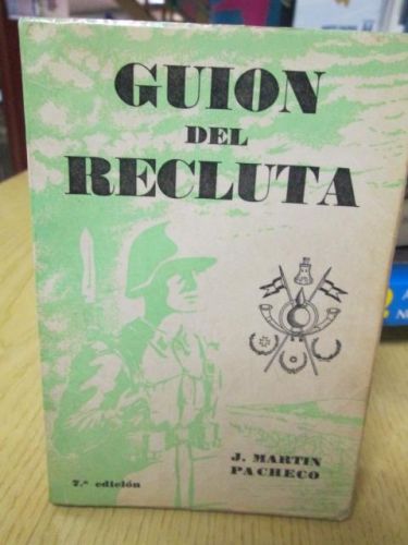 Portada del libro de GUIÓN DE RECLUTA