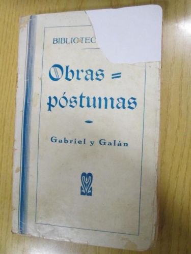 Portada del libro de OBRAS POSTUMAS