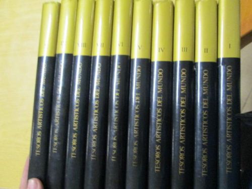 Portada del libro de TESOROS ARTÍSTICOS DEL MUNDO (10 volúmenes)