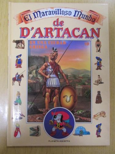 Portada del libro de EL MARAVILLOSO MUNDO DE D'ARTACAN. Tomo 10 – En una ciudad griega