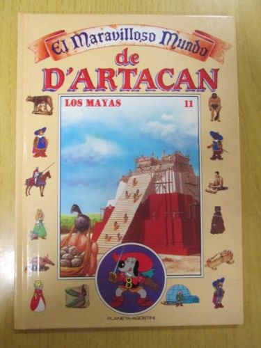 Portada del libro de EL MARAVILLOSO MUNDO DE D'ARTACAN. Tomo 11 – Los mayas