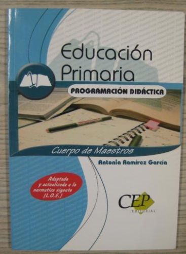 Portada del libro de EDUCACIÓN PRIMARIA – PROGRAMACIÓN DIDÁCTICA: CUERPO DE MAESTROS