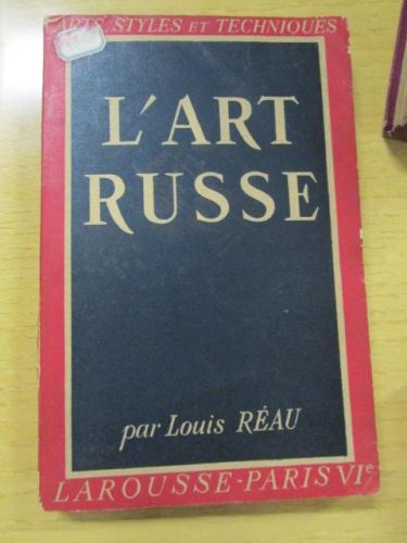 Portada del libro de L'ART RUSSE