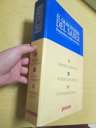 Portada del libro de EL GRAN FICHERO DEL SABER. Respuestas a todas tus dudas (libro incompleto)