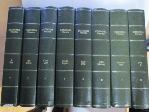 Portada del libro de ECONOMIA PLANETA. Diccionario enciclopédico (8 tomos)