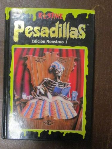 Portada del libro de PESADILLAS. EDICIÓN MONSTRUO I Un dia en Horrolandia. Lo espantapájaros andan a medianoche. Peligro...