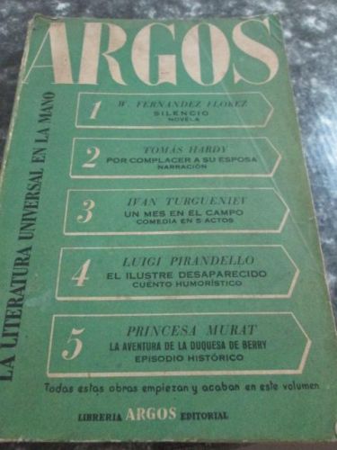 Portada del libro de LA LITERATURA UNIVERSAL EN LA MANO (SILENCIO. POR COMPLACER A SU ESPOSA. UNA MES EN EL CAMPO. EL ILUSTRE...