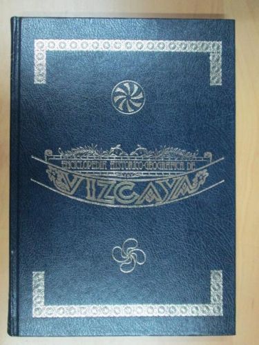 Portada del libro de ENCICLOPEDIA HISTORICO-GEOGRÁFICA DE VIZCAYA. TOMO 2