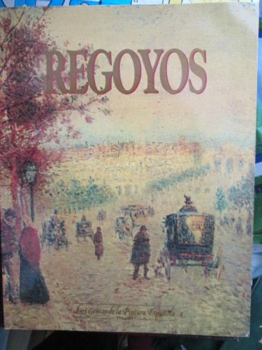 Portada del libro de LOS GENIOS DE LA PINTURA ESPAÑOLA. REGOYOS
