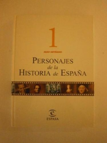 Portada del libro de PERSONAJES DE LA VIDA DE ESPAÑA 14 TOMOS
