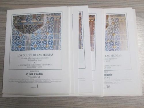 Portada del libro de BIBLIOTECA EL NORTE DE CASTILLA VOLUMEN VI. LOS DULCES DE LAS MONJAS-LA HOSPITALIDAD EN EL CAMINO DE...
