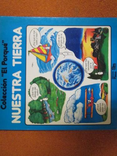 Portada del libro de Nuestra tierra