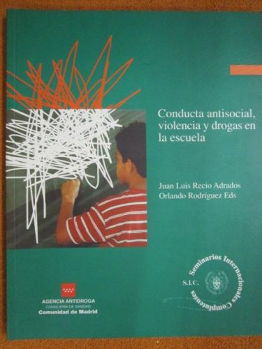 Portada del libro de Conducta antisocial, violencia y drogas en la escuela
