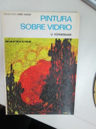 Portada del libro de PINTURA SOBRE VIDRIO