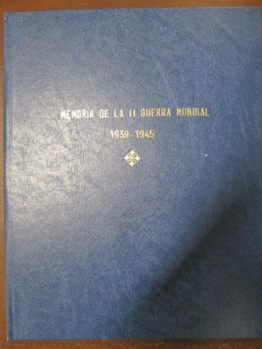 Portada del libro de MEMORIA DE LA II GUERRA MUNDIAL 1939-1945