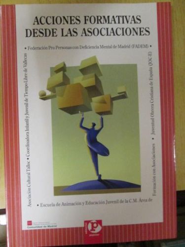 Portada del libro de ACCIONES FORMATIVAS DESDE LAS ASOCIACIONES. Guía básica para el desarrollo de proyectos de formación