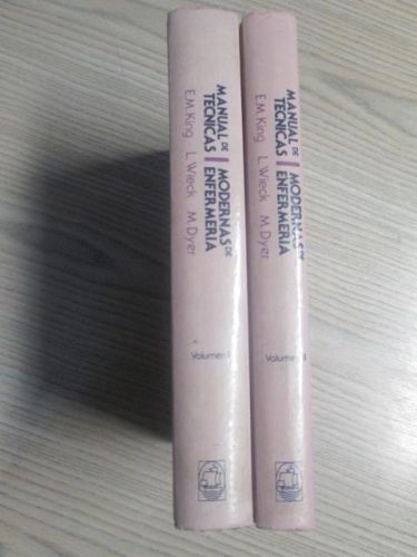 Portada del libro de MANUAL DE TÉCNICAS MODERNAS DE ENFERMERÍA (2 VOLÚMENES)