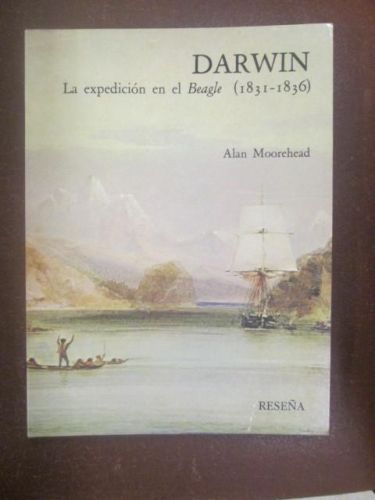 Portada del libro de DARWIN LA EXPEDICIÓN EN EL BEAGLE (1831-1836)