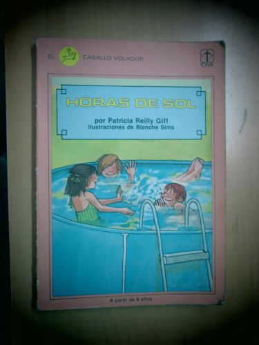 Portada del libro de HORAS DE SOL