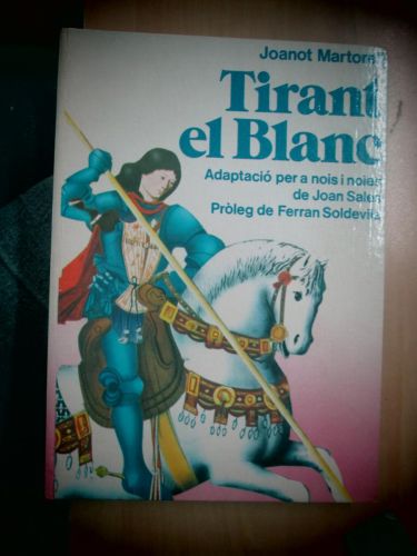 Portada del libro de TIRANT EL BLANC