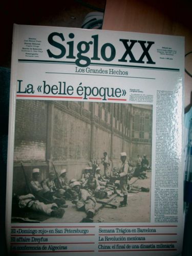 Portada del libro de LA BELLE ÉPOQUE