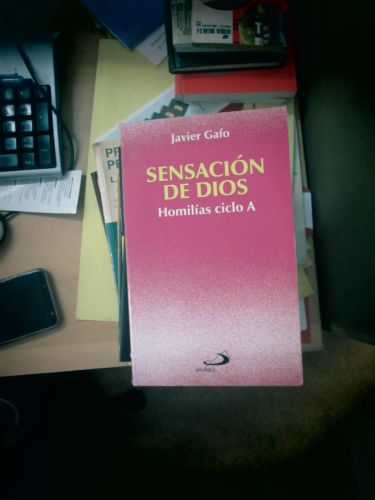 Portada del libro de SENSACIÓN DE DIOS