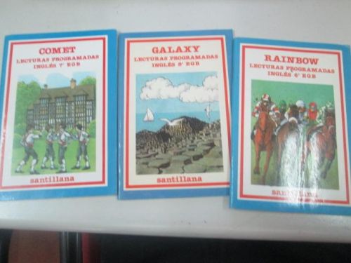 Portada del libro de LECTURAS PROGRAMADAS INGLÉS, 3 VOLÚMENES