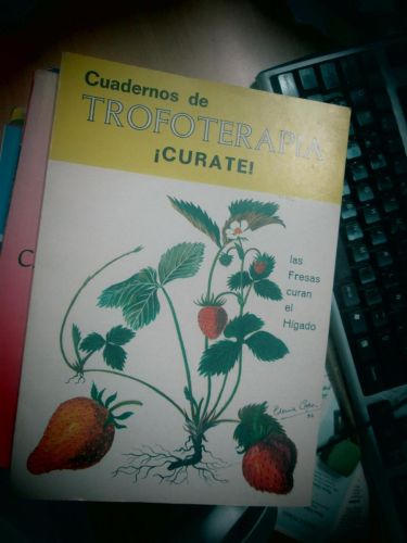 Portada del libro de CUADERNOS DE TROFOTERAPIA ¡CURATE!