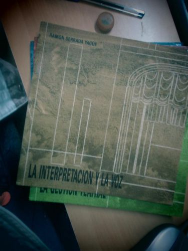 Portada del libro de LA INTERPRETACIÓN Y LA VOZ