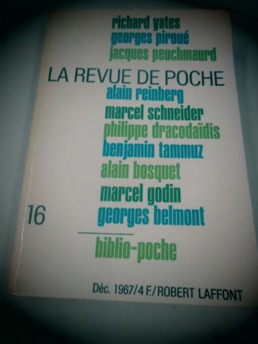 Portada del libro de LA REVUE DE POCHE (16)