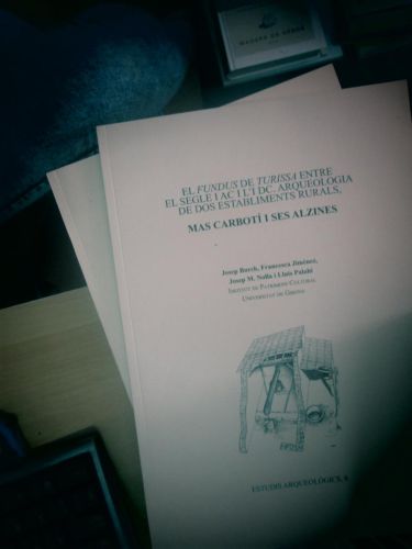 Portada del libro de EL FUNDUS DE TURISSA ENTRE EL SEGLEI AC I L'I DC. ARQUEOLOGIA DE DOS ESTABLIMENTS RURALS, MAS CARBOTÍ...