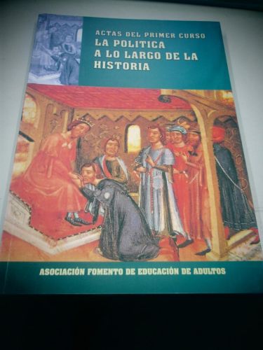 Portada del libro de LA POLÍTICA A LO LARGO DE LA HISTORIA
