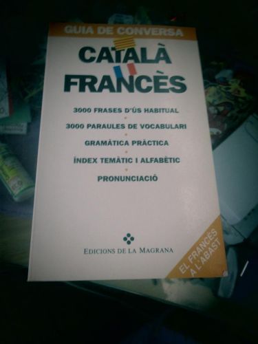Portada del libro de GUÍA DE CONVERSA CATALÀ-FRANCÈS