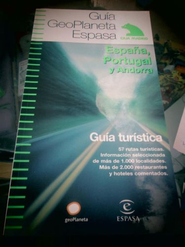 Portada del libro de GUÍA TURÍSTICA ESPAÑA, PORTUGAL Y ANDORRA