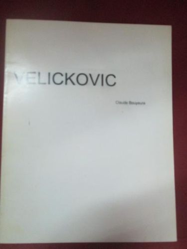 Portada del libro de VELICKOVIC