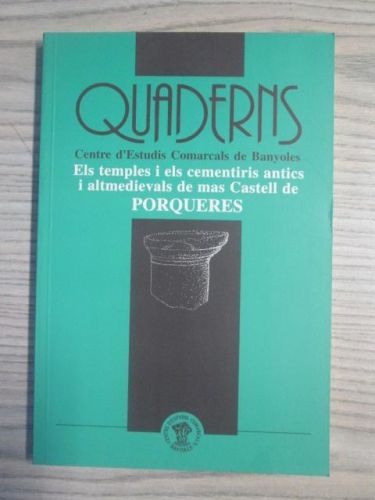 Portada del libro de ELS TEMPLES I ELS CEMENTITRIS ANTICS I ALTMEDIEVALS DE MAS CASTELL DE PORQUERES
