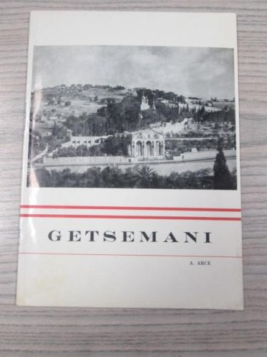 Portada del libro de GESTSEMANI. Cuadernos de Tierra Santa.
