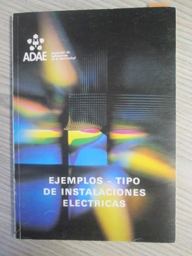 Portada del libro de EJEMPLOS-TIPO DE INSTLACIONES ELÉCTRICAS
