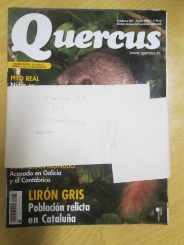 Portada del libro de QUERCUS (287-290)