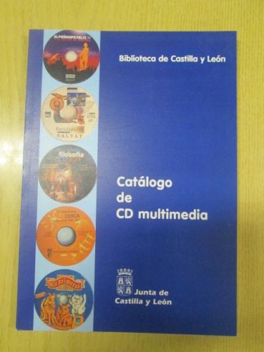 Portada del libro de BIBLIOTECA DE CASTILLA Y LEÓN. Catálogo de cd multimedia