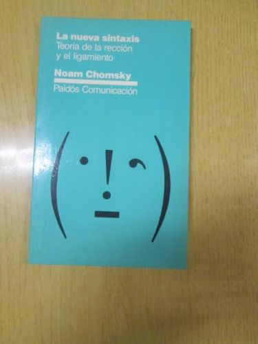 Portada del libro de LA NUEVA SINTAXIS. Teoría de la rección y el ligamiento
