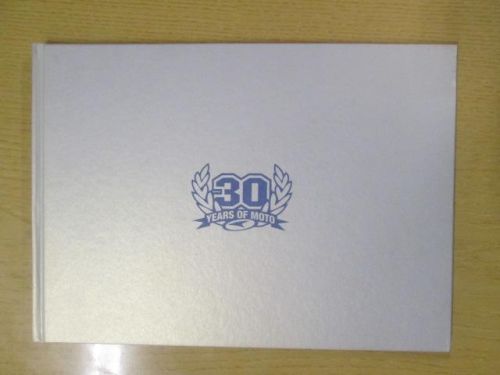 Portada del libro de 30 YEARS OF MOTO