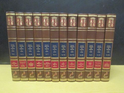 Portada del libro de NUEVA HISTORIA DE CASTILLA Y LEÓN (12 VOLÚMENES)