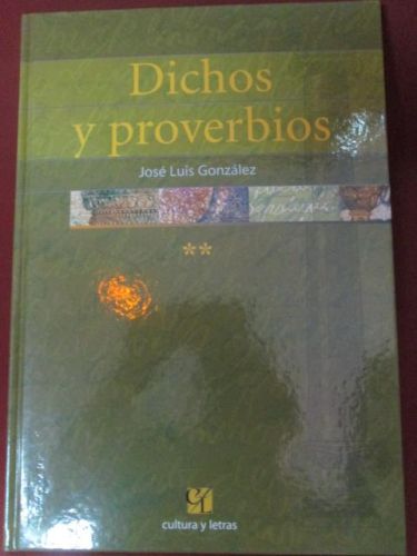 Portada del libro de DICHOS Y PROVERBIOS (2º Y 3º VOLÚMEN)