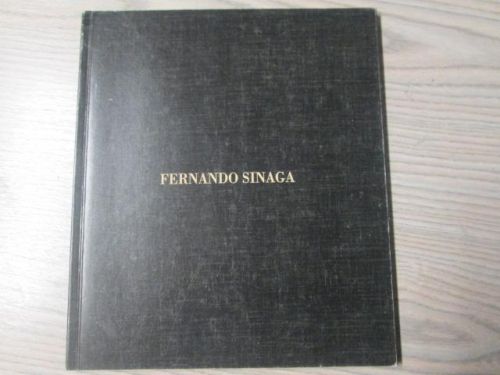 Portada del libro de CATÁLOGO EXPOSICIÓN DE FERNANDO SINAGA EN LA GALERÍA LUÍS ADELANTADO DE VALENCIA, ABRIL 1993